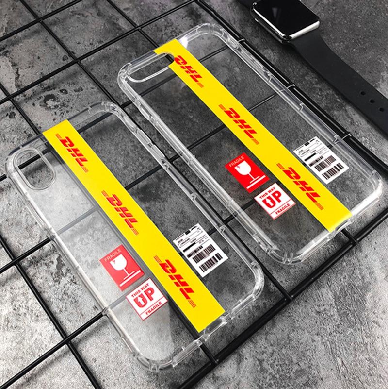 DHL Transparent iPhone Case