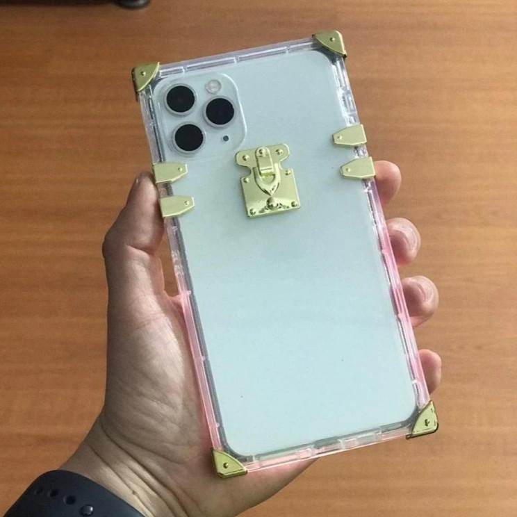 Luxury Square Lattice Flip iPhone Case – Mermaid Case