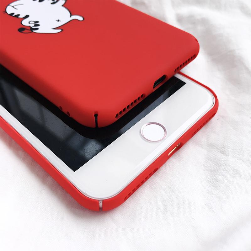 Red Cartoon iPhone Case