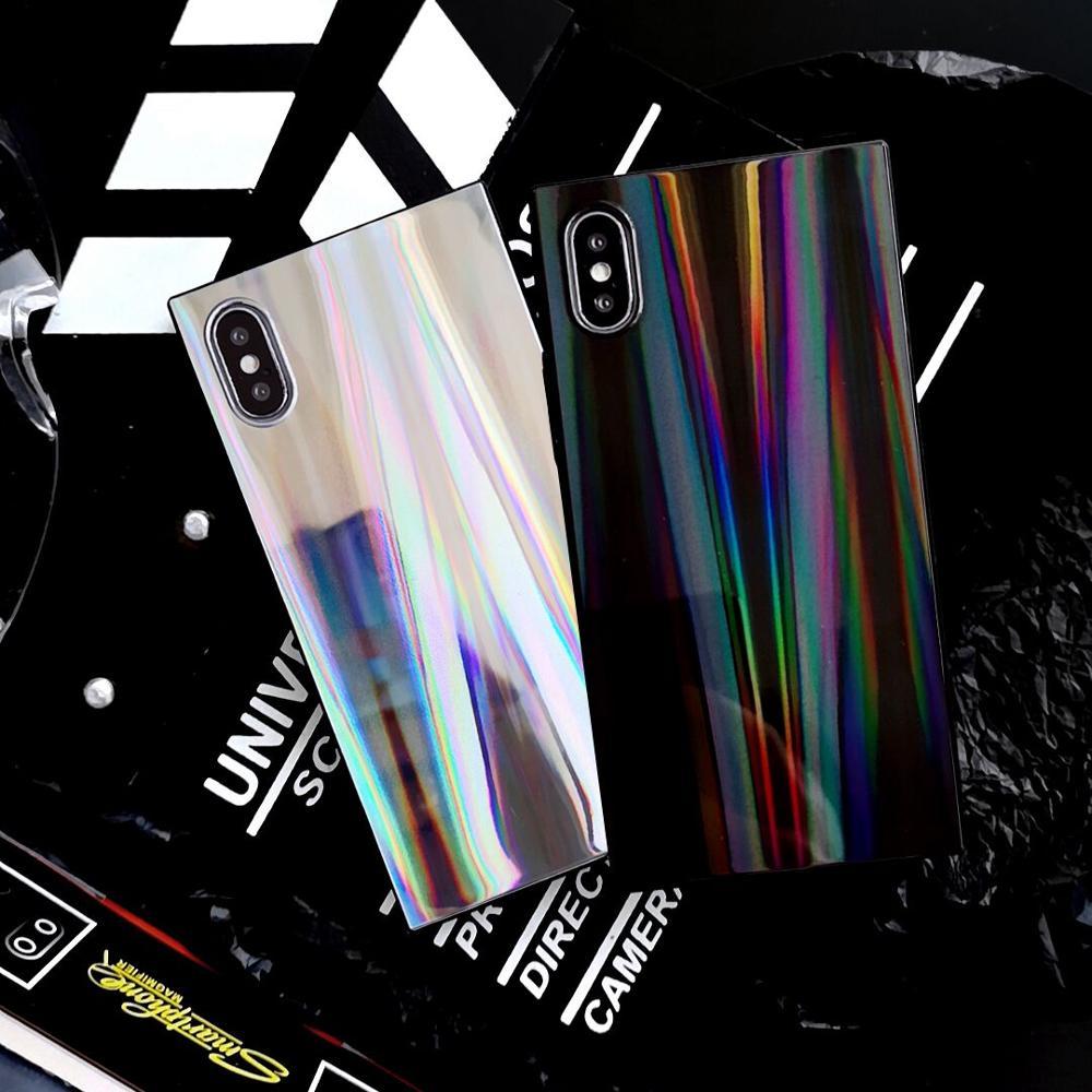 Square iPhone Cases - Holographic