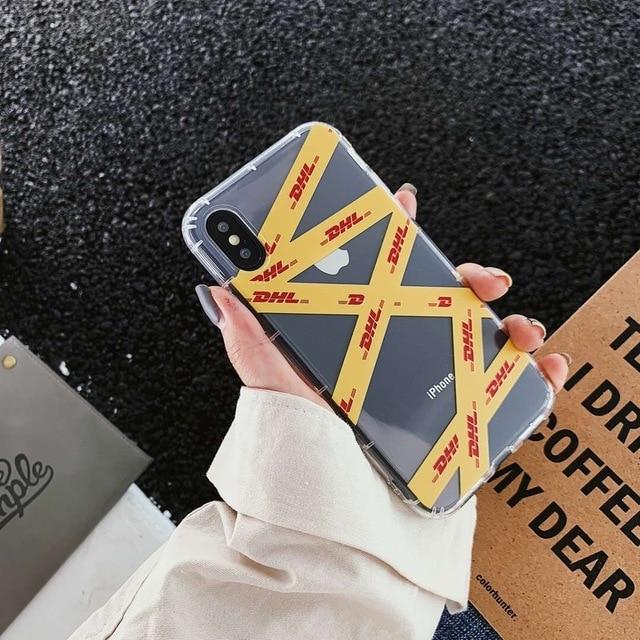 DHL Transparent iPhone Case